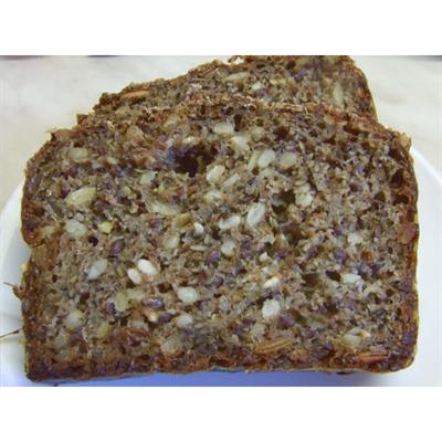 Chleb słonecznikowo-ziołowy na zakwasie