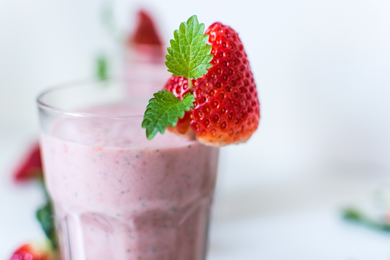 Smoothie Różowa pantera